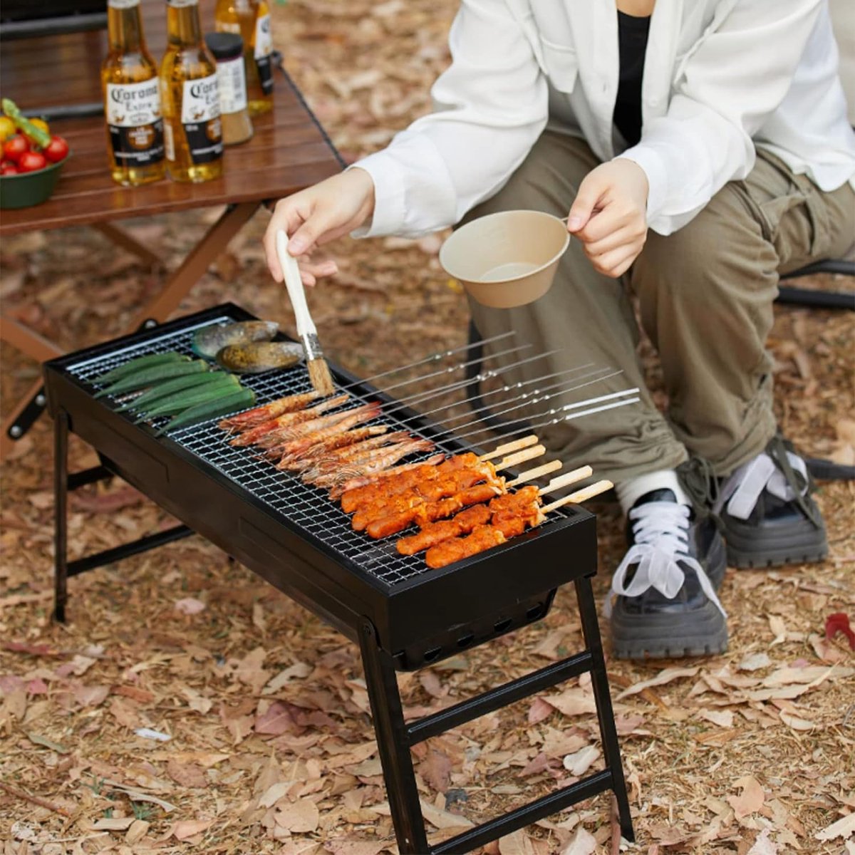 Barbecue Pliable – Le Grill Parfait à Emporter Partout